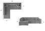 CozyDream Corner Sofa Bed PC22