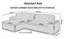 Dover Corner Sofa bed with Storage Mv83