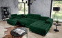DreamScape U Shaped Sofa Bed with Storage K11