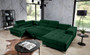 DreamScape U Shaped Sofa Bed with Storage I96/S29