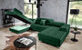 DreamScape U Shaped Sofa Bed with Storage S14