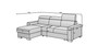 DreamSerenity Corner Sleeper with Storage M84