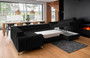 Leicester U Shaped Sofa bed with Storage F10
