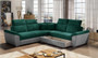 ComfortLuxe Corner Sofa Bed with Storage M63