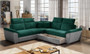 ComfortLuxe Corner Sofa Bed with Storage S26/S33