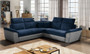 ComfortLuxe Corner Sofa Bed with Storage K09/P05