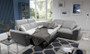 ComfortLuxe Corner Sofa Bed with Storage M84