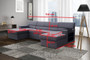 FlexiScape U Shaped Sofa Bed with Storage i96