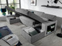 FlexiScape U Shaped Sofa Bed with Storage i96