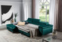 CozyCloud Corner Sofa Bed with Storage K09/P05-M77/M84
