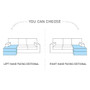 CozyCloud Corner Sofa Bed with Storage K19/P05-M37/M84