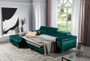 CozyCloud Corner Sofa Bed with Storage B03/S33