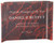 Red Marble Acrylic Concave Plaque 271