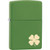 Zippo® Shamrock Moss Green Matte Lighter