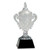 Medium Crystal Trophy on Black Pedestal Base