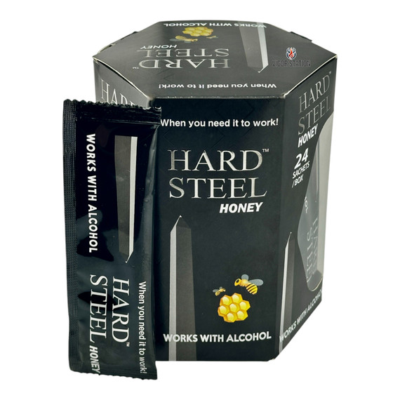 Hard Steel Honey - 24 Sachets (15g each)