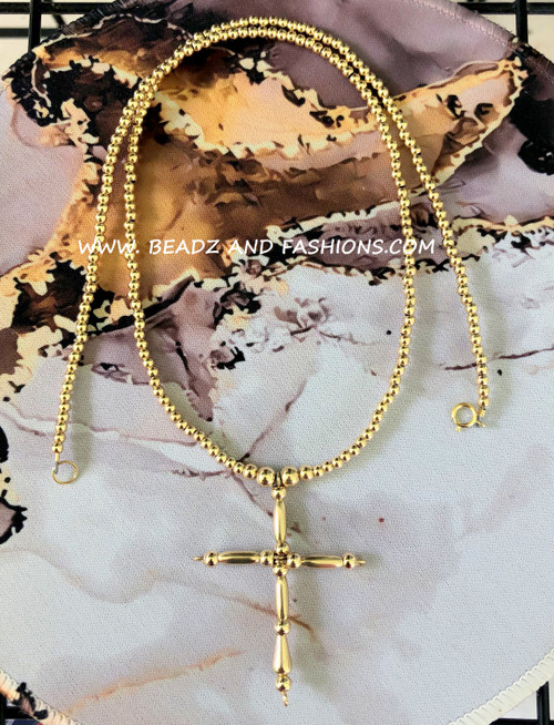 14K gold  cross necklace