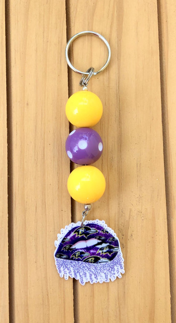 Ravens Ball Keychain #2