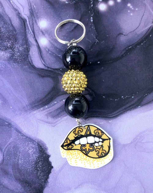 saints Ball Keychain #2