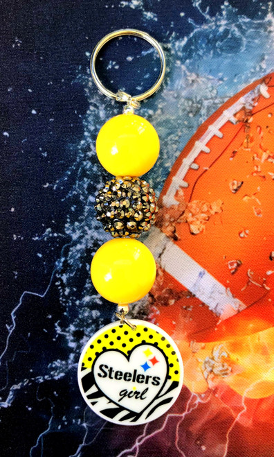 Steelers Ball Keychain #3