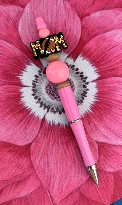 Football mom Beadable pen #1