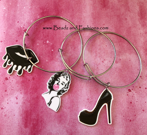3 stack Marilyn expandable bracelet set #3