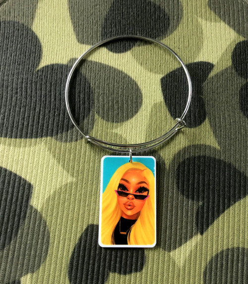 Queen charm bracelet #12