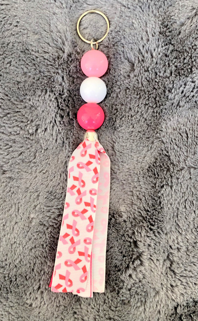 Breast Cancer Medium Keychain #13