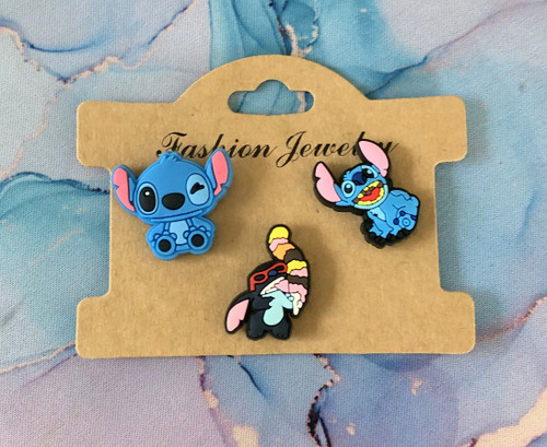 3pc Lilo Croc shoe charm #3