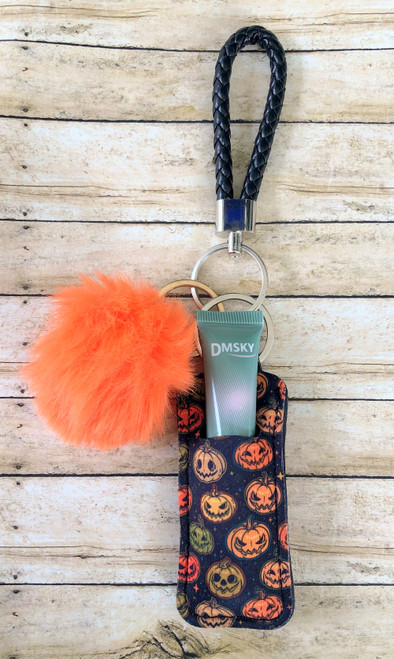 Black Pumpkin Lip gloss Keychain #4