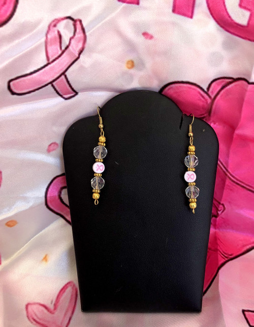 Breast Cancer charm Earrings #22