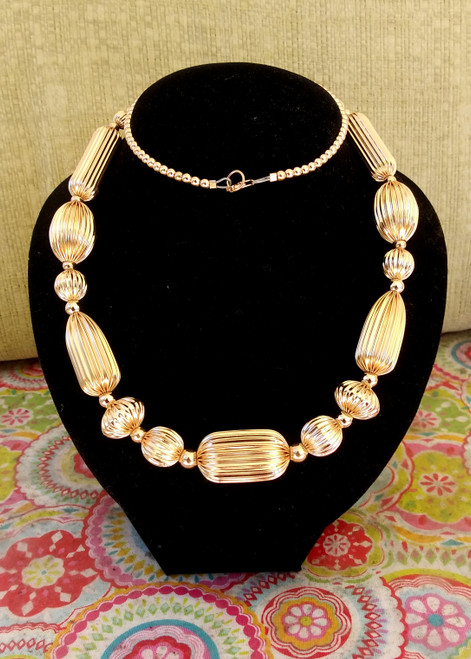 14k gold filled All gold chunky necklace #4