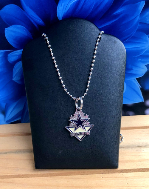 COWBOYS BLAST charm necklace.