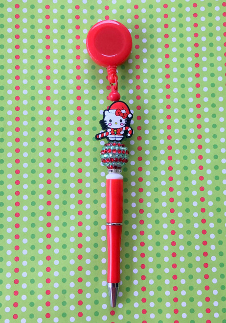 HK XMAS badge & pen #2
