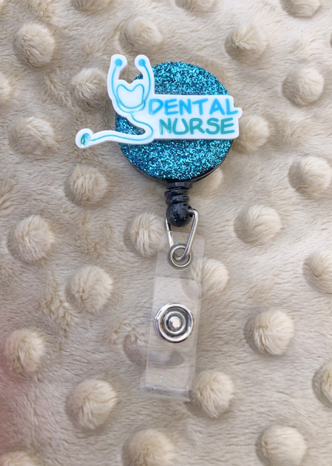 Dental nurse planar badge reel #2