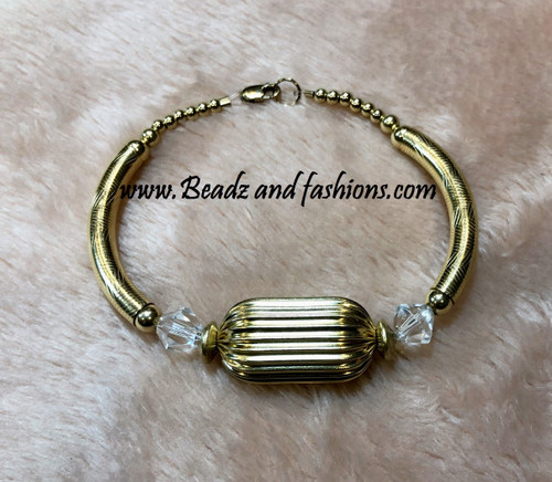 14k ANY COLOR tube Large bangle