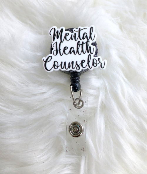Mental counselor  planar badge reel #2
