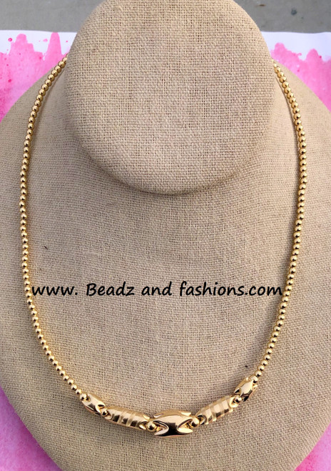 14k All gold Shark tooth Necklace #5