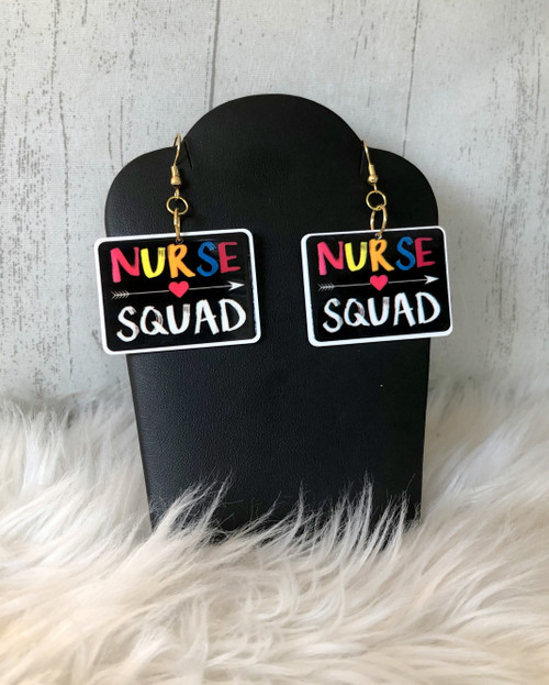 Nurse Squad dangle earrings