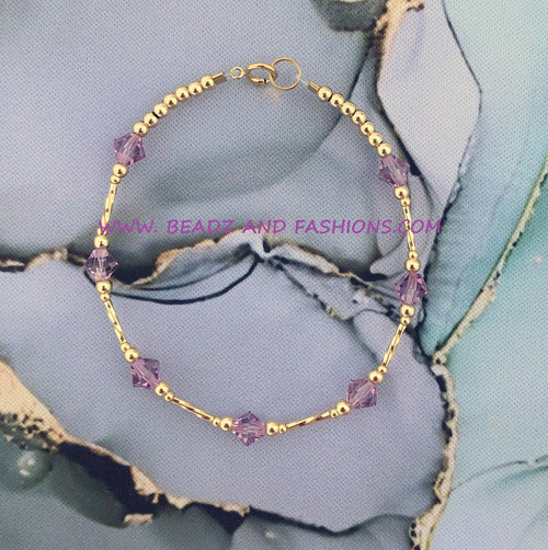 14k Gold JUNE bracelet #5