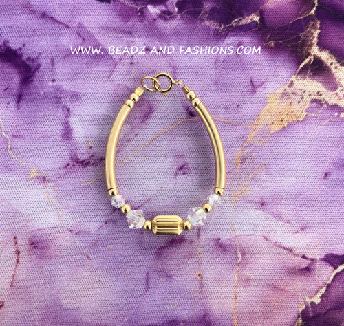 14k gold ANY color tube skinny bangle kids #1