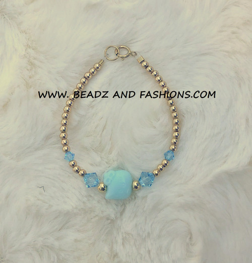 14k gold MARCH hello kitty bracelet kids