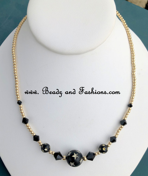 14k gold filled stardust necklace #1