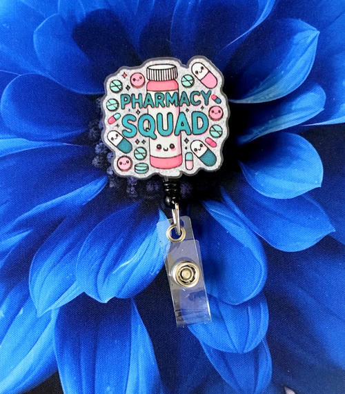 Pharmacy tech planar badge reel #6