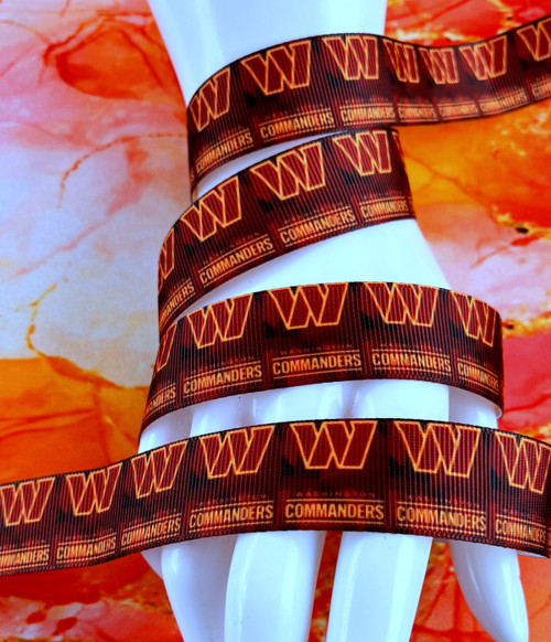 5 yards Washington 7/8 sports Ribbon