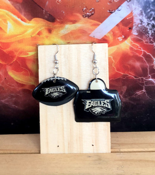 Eagles lips planar earrings #3