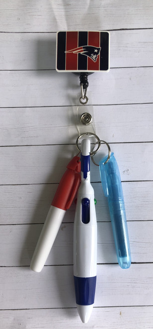 Patriots badge reel SET #1