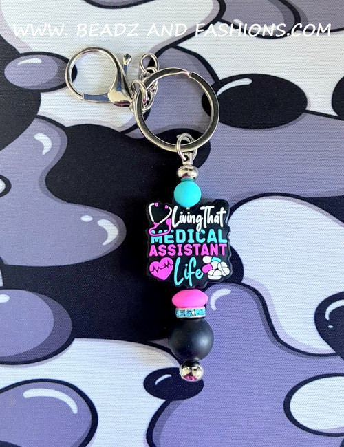 Medical Assistant silicone Keychain #1