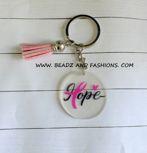 Breast Cancer Keychain #2