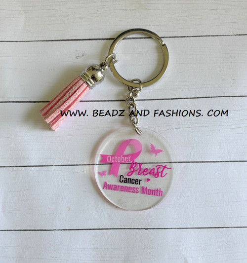 Breast Cancer Keychain #1